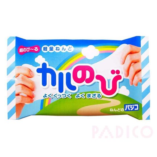 LK131 - Pasta de modelat elastica pt copii - Karunobi 115g - alba - Padico
