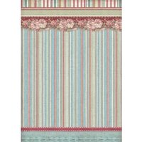 DFSA4399 - Hartie de orez A4 - Striped wallpaper - Stamperia