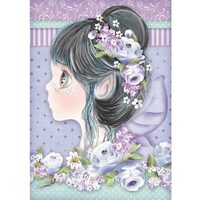 DFSA4411 - Hartie de orez A4 - Lilac fairy - Stamperia