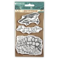 WTKCCR02 - Stampila High Definition - 10 x 16.5cm - Cosmos bird - Stamperia