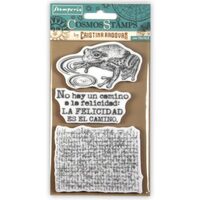 WTKCCR04 - Stampila High Definition - 10 x 16.5cm - Cosmos frog - Stamperia