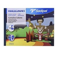 05980 - Bloc 10 coli carton asortate - 32 x 24 - Sadipal