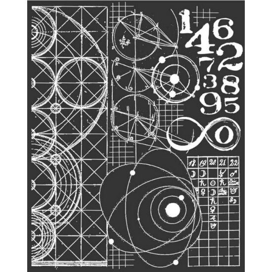 KSTD042 - Sablon 20x25x0.2mm grosime - Stamperia