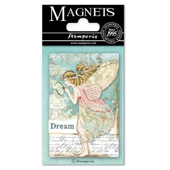 EMAG015 - Magnet 8 x 5.5cm - Wonderland Fairy - Stamperia