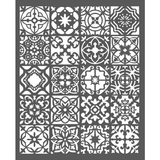 KSTD046 - Sablon 20 x 25 x 0.2mm grosime - Stamperia