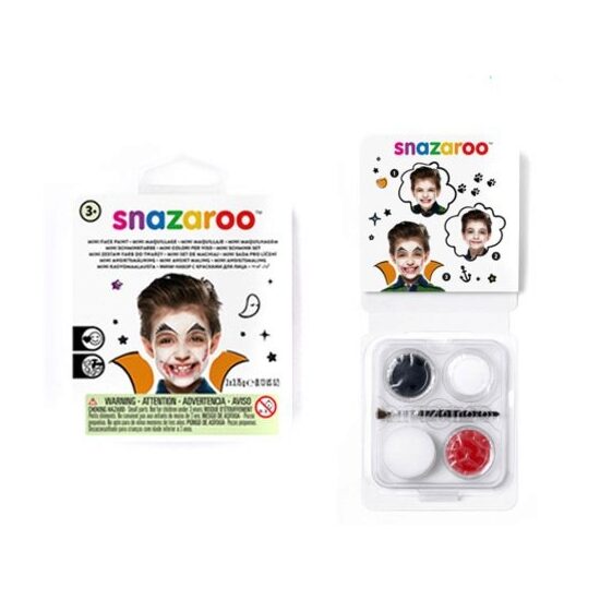 1172086 - Set mini pt pictura pe fata si corp - Halloween - Snazaroo