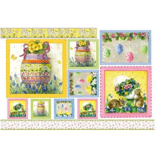 DFS214 - Hartie de orez 48x33cm - Easter Egg - Stamperia
