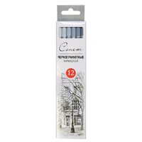 12941432 - Set 12 creioane grafit 2H-8B Sonnet
