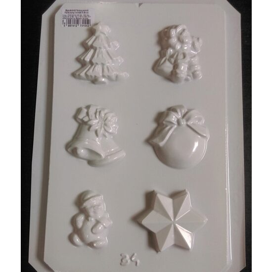 17514/24575 - Matrita 3D flexibila si rezistenta - Pentart - Nr 34
