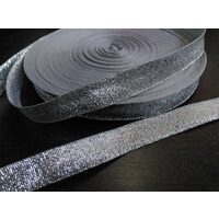 21360 - Panglica argintie 15mm x 50m - Pentart