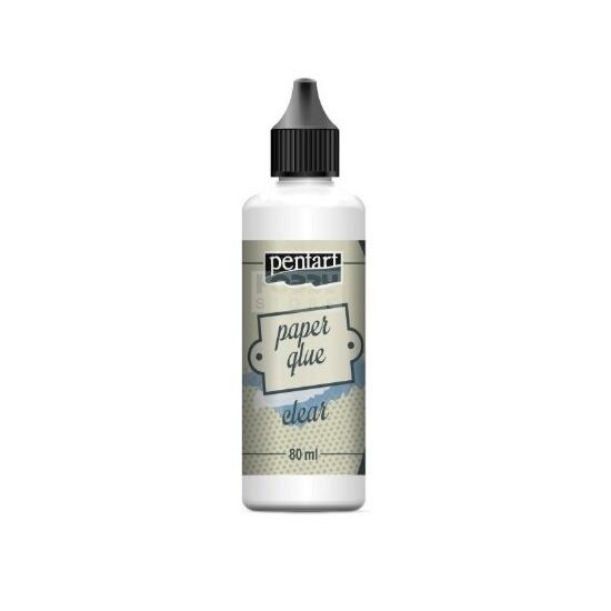 34336 Adeziv hartie transparent - Paper glue clear, 80ml - Pentart