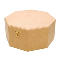 Cutie octogonala compartimentata MDF - 28 X 30.5 X 13.5 cm - KT81 - P-ART