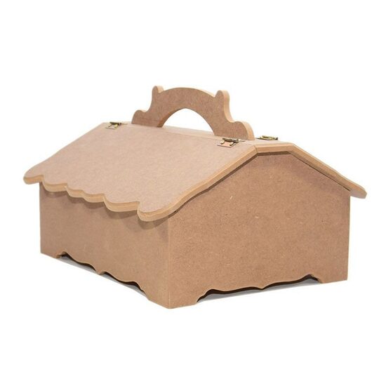 Cutie MDF cu maner - 33 x 28 x 20 cm - SN17 - P-ART