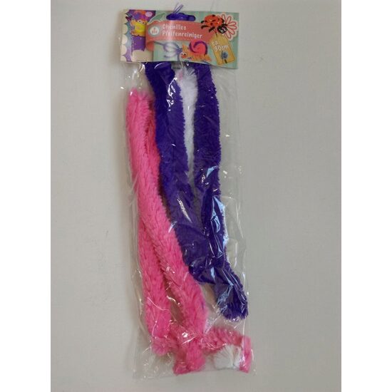 Set sarma plusata chenille, 5buc / 3culori - 30cm - 371586 - ANT-CH