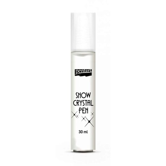 Snow Crystal Pen - Contur pasta de zapada cristalina - 30ml - Pentart