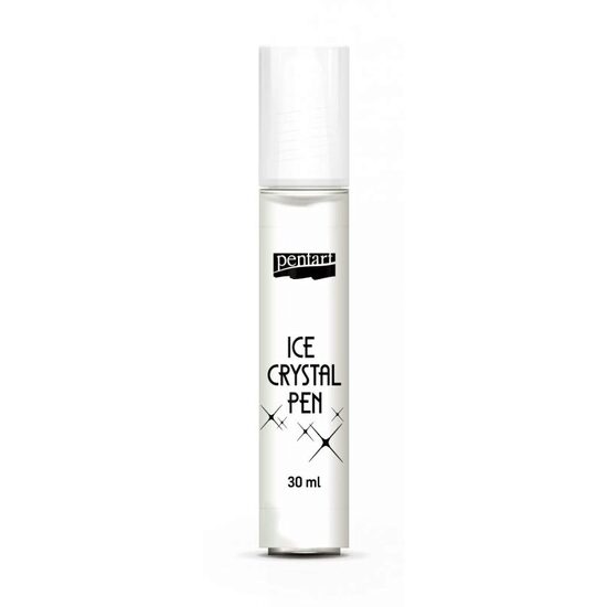 Ice Crystal Pen - Contur pasta cu cristale de gheata - 30ml - Pentart