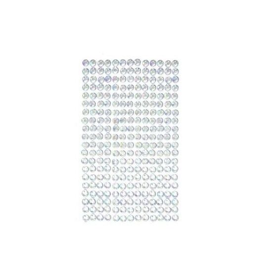 Set 260 strasuri adezive - opalescente - GRKR-050 - DP CRAFT