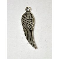 Charm argintiu - aripa inger 3cm - 367228D
