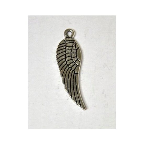 Charm argintiu - aripa inger 3cm - 367228D