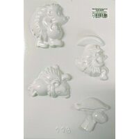 Matrita 3D flexibila si rezistenta - Pentart - 24659 - Nr 118