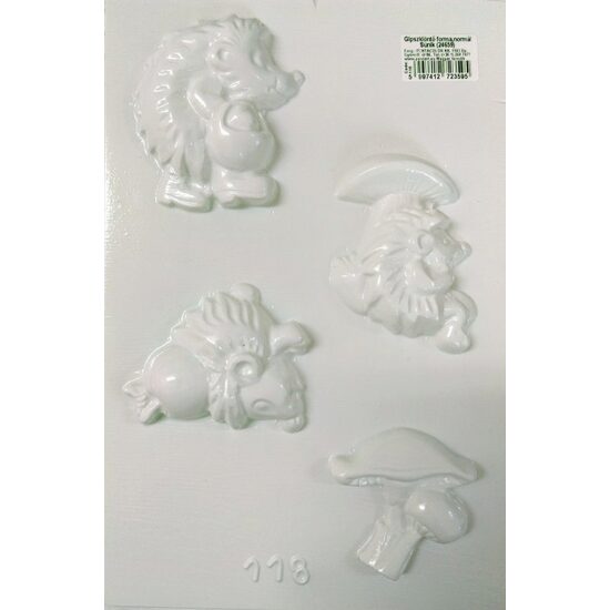 Matrita 3D flexibila si rezistenta - Pentart - 24659 - Nr 118