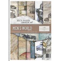 Bloc hartie de orez A4 - Mens world - ITD