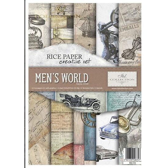 Bloc hartie de orez A4 - Mens world - ITD