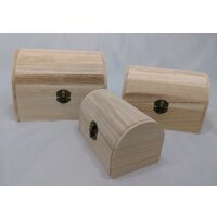 Set trei cufere de lemn - 5784 Pentart