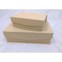 Set doua cutii carton cu inchidere magnetica - KC52 - Pentart