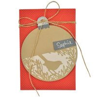 1 - Set 3 cuttere Thinlits - Felicitare de Craciun - Sizzix - 661298