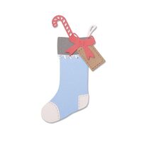 1 - Set 7 cuttere Thinlits - Soseata de Craciun - Sizzix - 663426