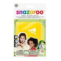 Set 6 sabloane pentru pictura pe fata Animales - Snazaroo - 1198012
