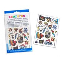 Set de tatuaje temporare Aventure - Snazaroo - 1198313
