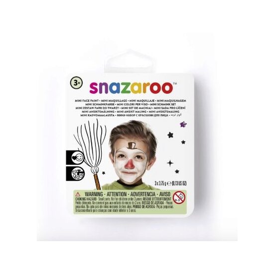 Set mini pt pictura pe fata si corp - Snow Man - Snazaroo - 1172084