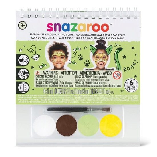 Set pictura pe fata Aliens & Animals - Snazaroo - 1174003
