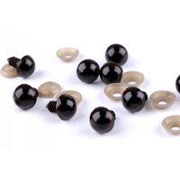 Set 2 ochisori maro 14 mm pentru confectionat jucarii - 780854 - STKL