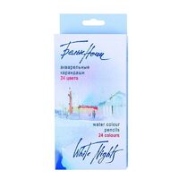 Set 24 creioane acuarela White Nights 158411253