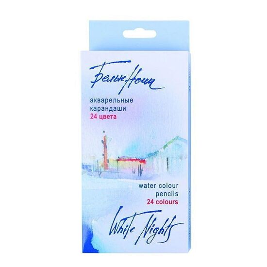 Set 24 creioane acuarela White Nights 158411253