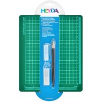 Set cutting mat + cutter bisturiu cu lame de rezerva - 204889529 - Heyda