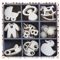 Set 45 figurine lemn - Baby - 2118521107 - Knorr Prandell