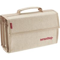 Etui/penar natur pentru 72 instrumente de scris - SenseBag.
