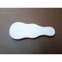 Blat lemn valurit - 25.5 x 10 cm - BL16 - RIL