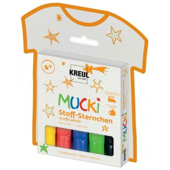 Set 5 markere pentru textile - Fancy - 27156 - Kreul