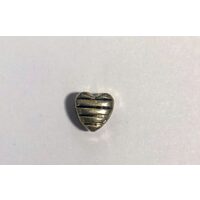 3037BD - Accesoriu charm argintiu - inima tip Pandora - GLD-A