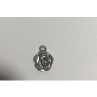 3041BD - Accesoriu charm argintiu - trandafir - GLD-A