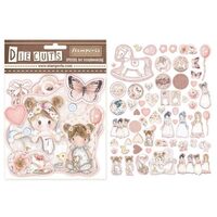 DFLDC08 - Decupaje asortate, 60 piese - Little Girl - Stamperia