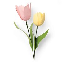 1 - 664390 - Set 8 cuttere Thinlits - Tulip - Sizzix
