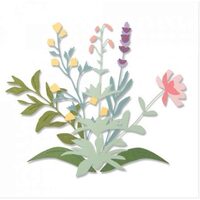 1 - 664381- Set 8 cuttere Thinlits - Spring Stems - Sizzix