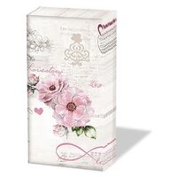 12213890 - Set 10 servetele mini 21.5 x 22 cm - Eternal love - Ambiente