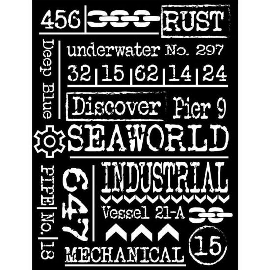 KSAT11 - Sablon 15 x 20 cm - Stamperia